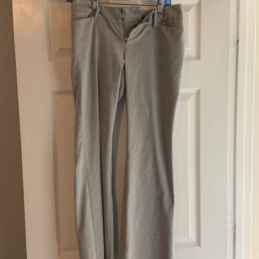 Gray dress pants